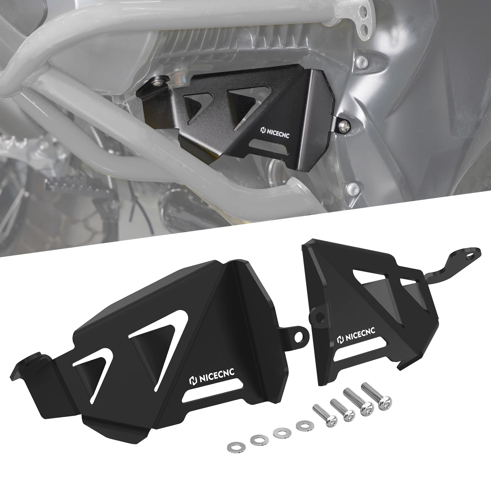 

Motorcycle Oxygen Sensor Guard Cover for BMW R1250GS/Adventure R1250GSA 2019-2024 R1250R R1250RS R1250RT 2018-2024 R1250 GS GSA