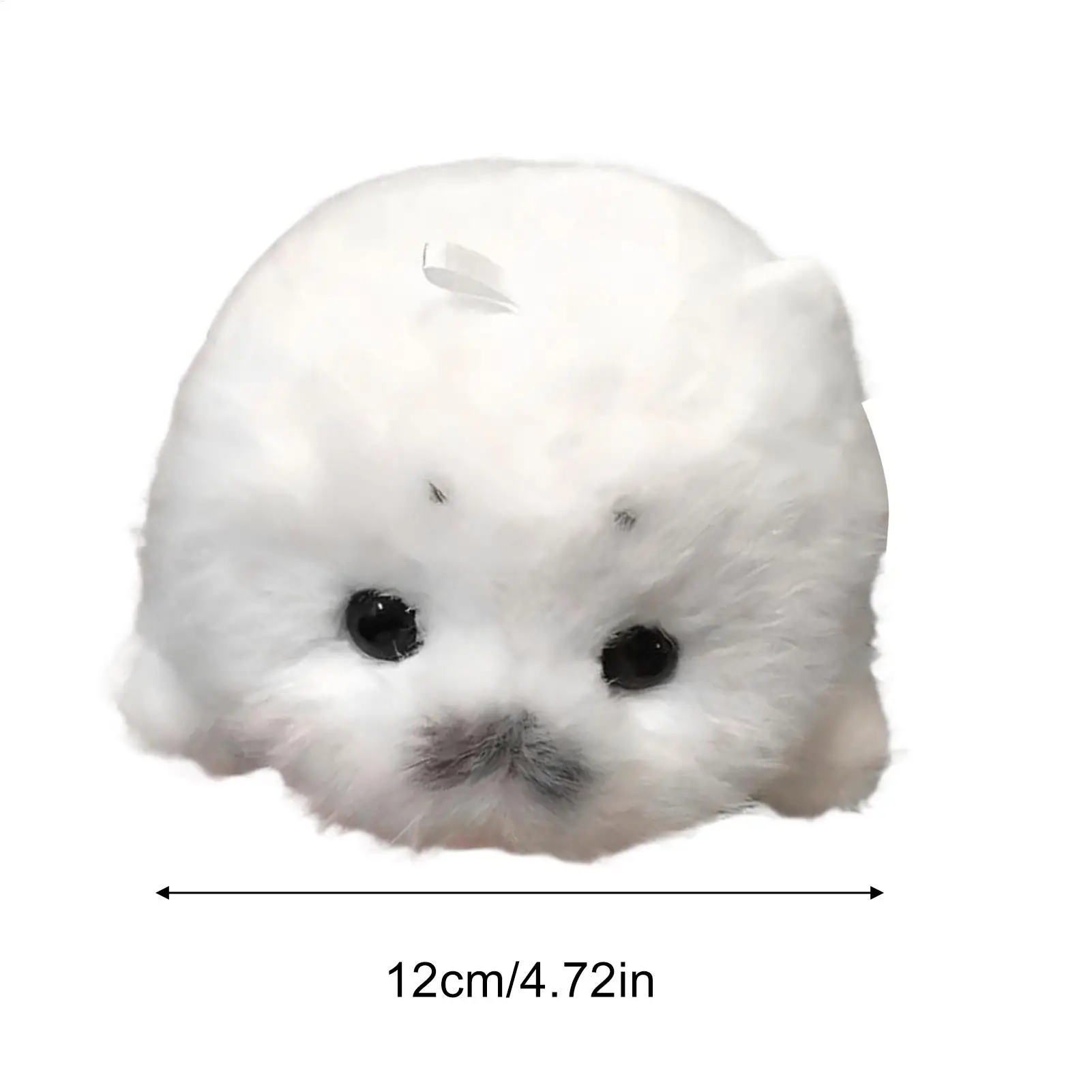 Cartoon Simulation Anime Seal Stuffed Animal Plush Toy  Cute Small Realistic Soft Cartoon Doll Christmas Thanksgiving Gift