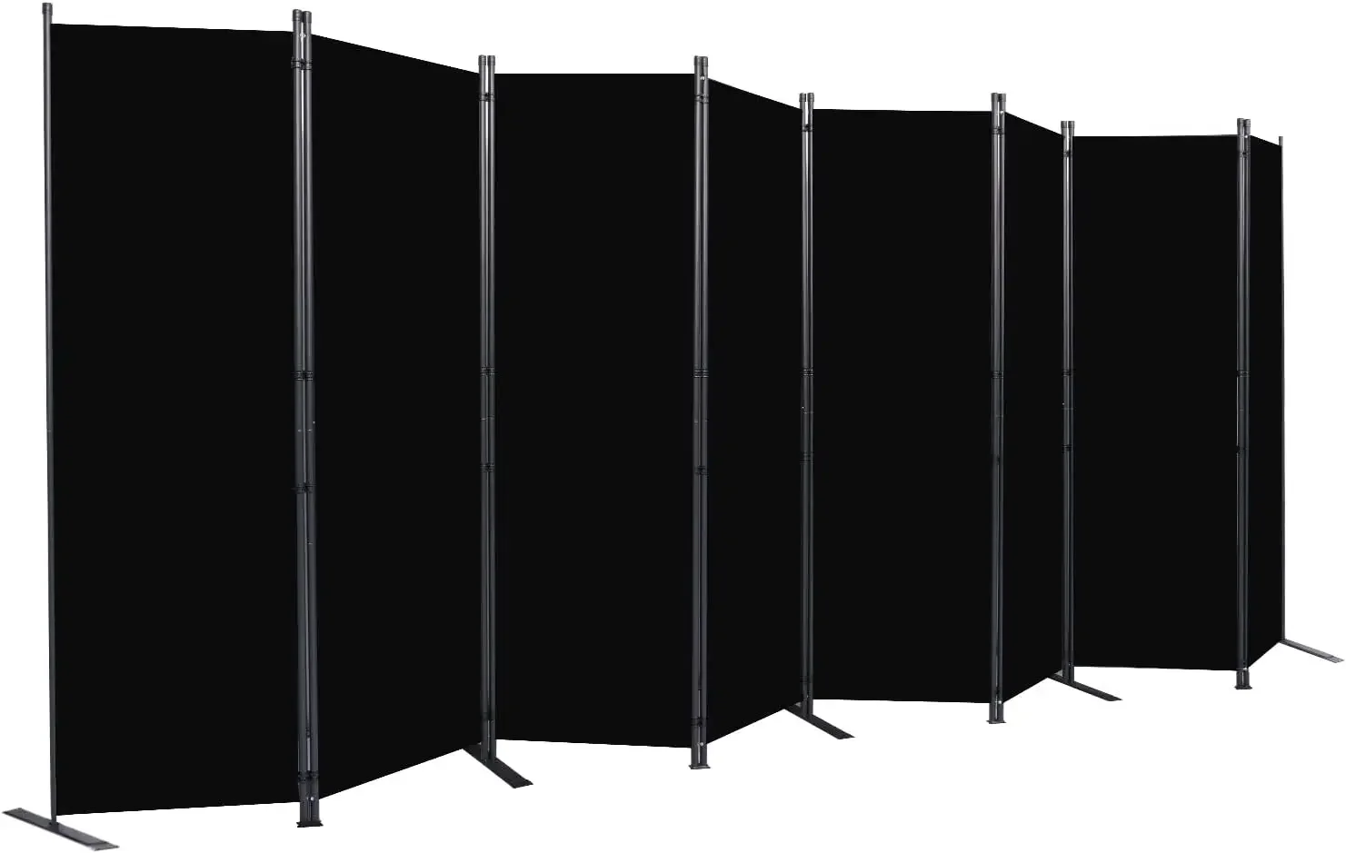 

BestsellerRoom Divider 6FT Portable Room Dividers and Folding Privacy Screens, 176'' W Fabric Divider for Room Separation, 8 Pan
