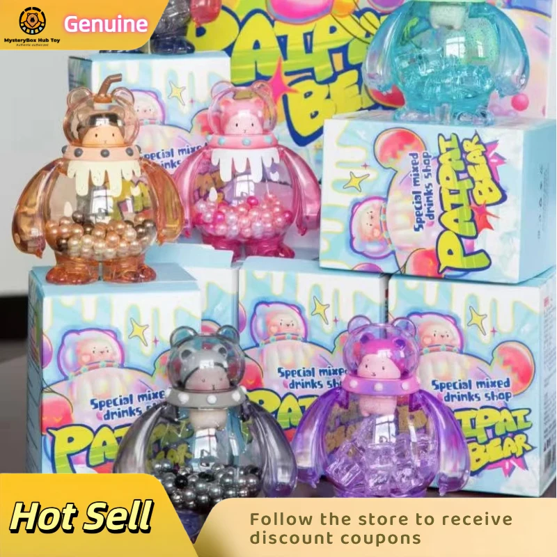

Genuine Heyone Black Play Paipai Bear ππ Special Adjustment Store Blind Box Trendy Toy Figure Girl Gift Doll Ornaments
