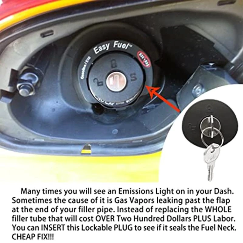 A2UC CAR CARKING COVER COVER FUELIDE COPER COVER COVER مع 2 مفتاحين مناسبين لـ F150 2008-2019 8U5Z9C268B 45845