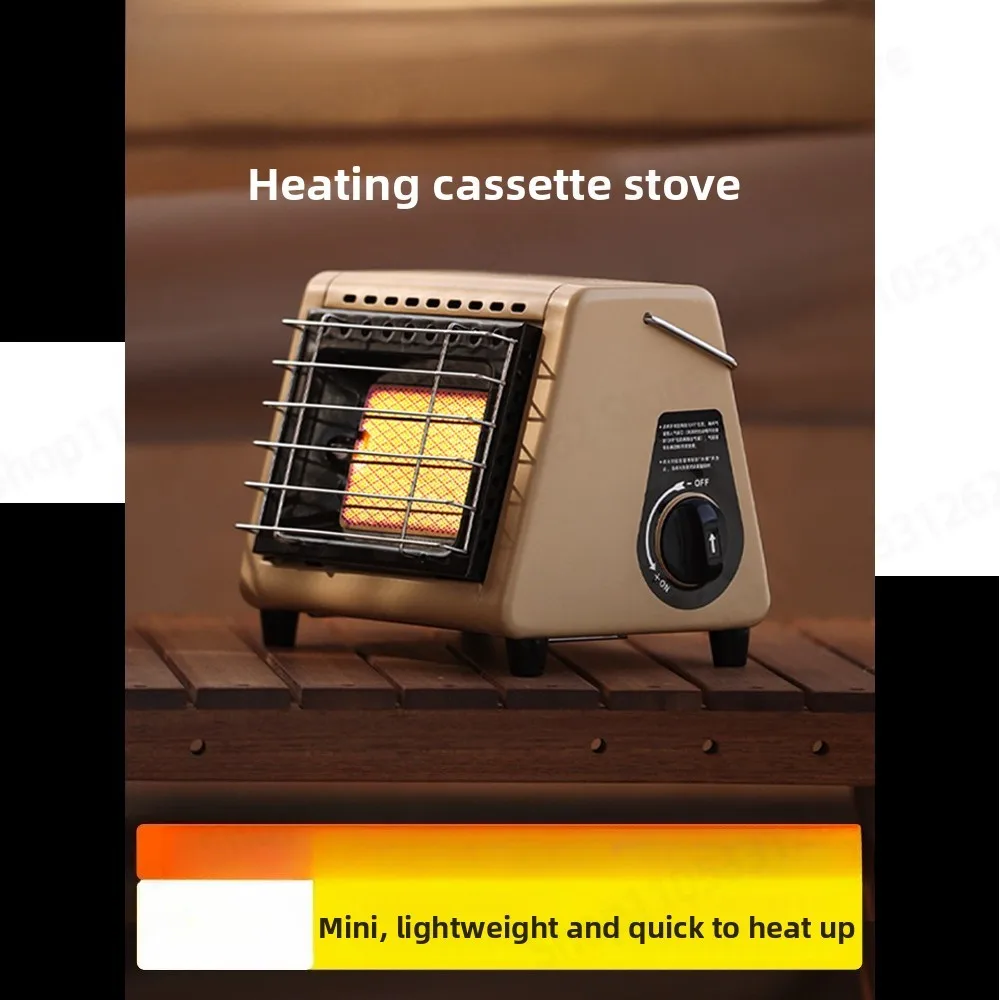Cassette heating stove outdoor winter indoor heater camping portable tent gas tank oven