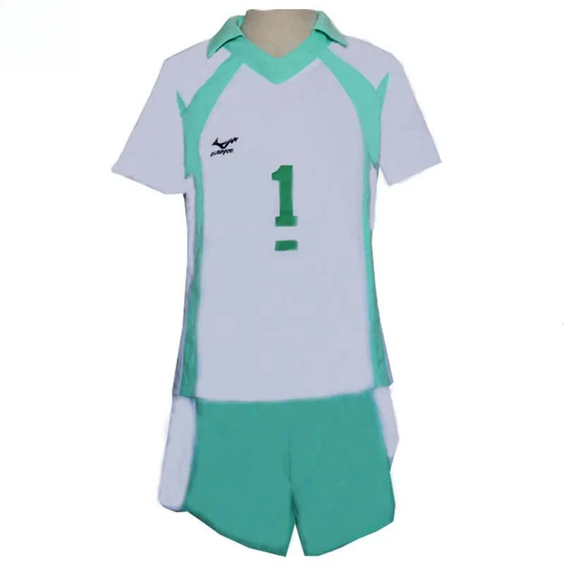 

Volleyball Uniform Cosplay Costume - Number 1 Team Jersey & Shorts Set, Anime Sports Role-Play Outfit for Cosplay Events