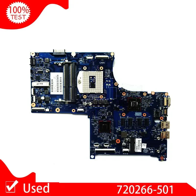 

Used Laptop Motherboard 720266-501 720266-001 720266-601 For HP ENVY17 17-J Main Board 17SBGV2D-6050A2549801-MB-A02