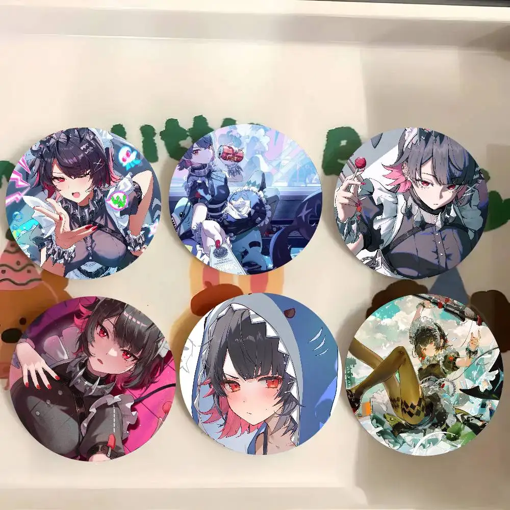 Game Zenless Zone Zero Ellen Joe Pins Brooch Cartoon Badge For Friend Backpack Clothes Collect Accessories Jewelry Gift
