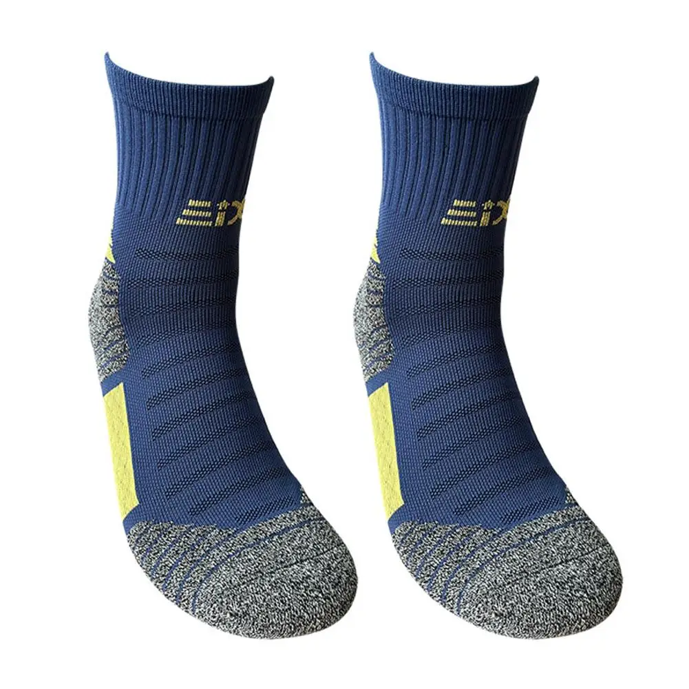 Chaussettes de compression respirantes et confortables pour le sport, lot de 1 paire, anti-ald, pour la course, le basket-ball, la randonnée, B9Z9