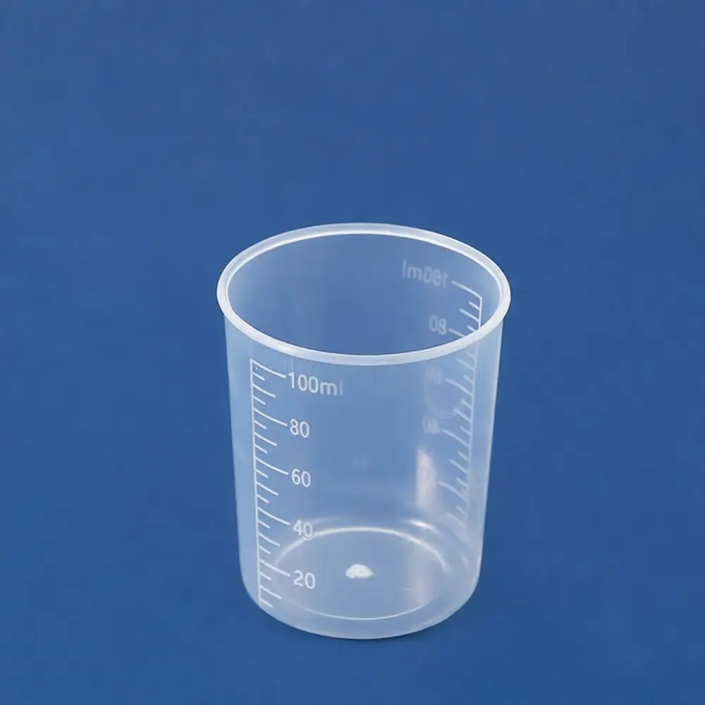 Portable Transparent Plastic Cups For Slime Storage DIY Craft Organizer Box Sealed Sorting Containers Supplies