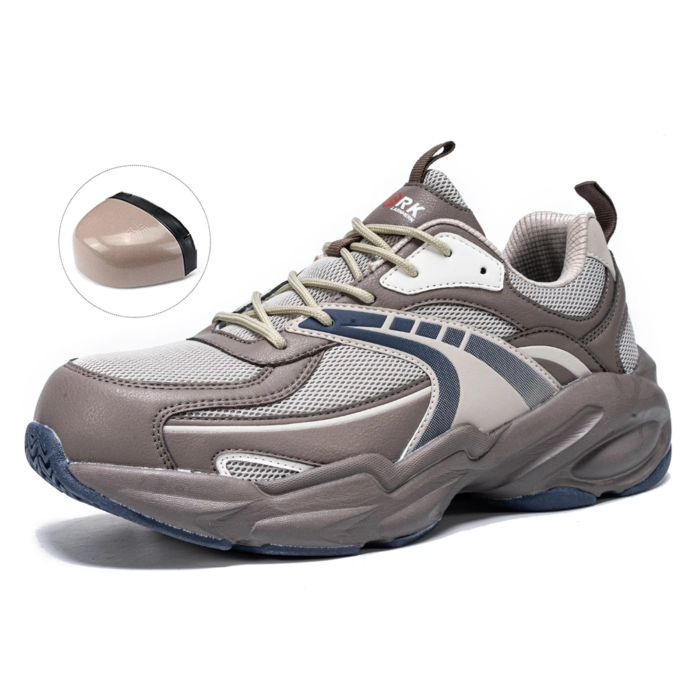

Men's Safety Shoes Women Anti Slip Work Shoe Puncture Resistant Steel Toe Sneakers Shoes