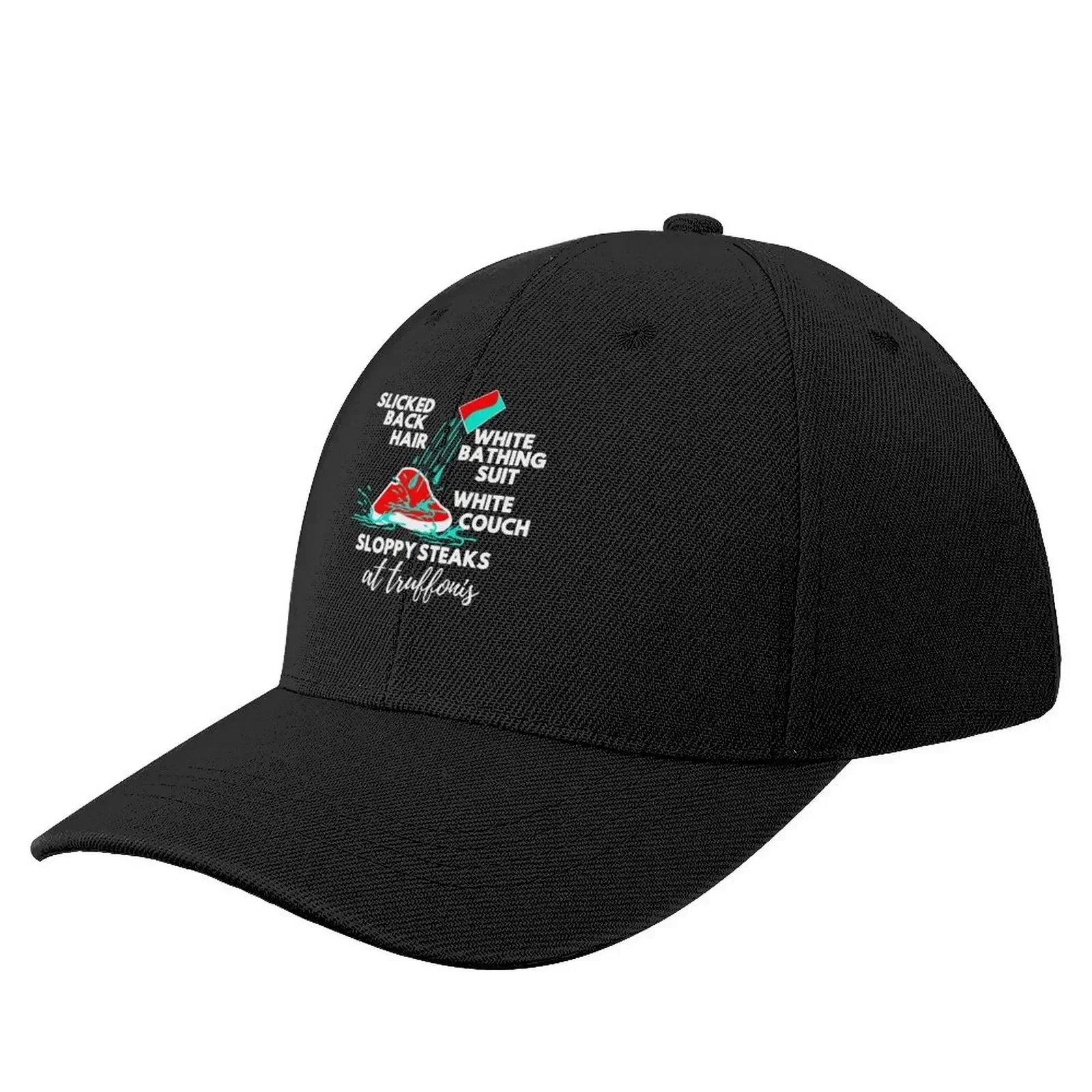

Sloppy Steaks Typography Baseball Cap |-F-| Golf Ball Cap Golf Hat Women's Hats 2025 Men's
