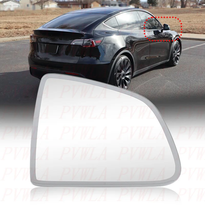 

For Tesla Model Y 2019 2020 2021 2022 2023 Car accessories Right Side Heated Auto Dimming Rear Mirror Glass