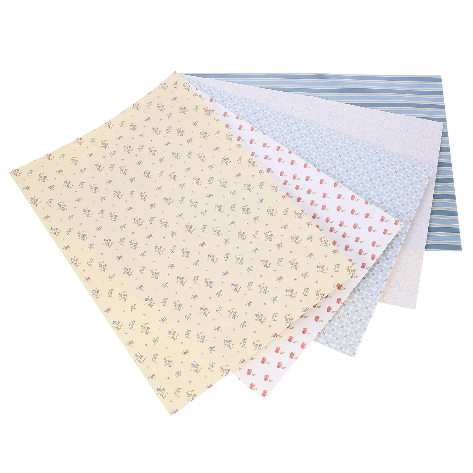 

5 Sheets House Wallpaper Miniature Accessories A4 Living 9 Mini House Wallpaper 15 16 18 DIY Realistic Design