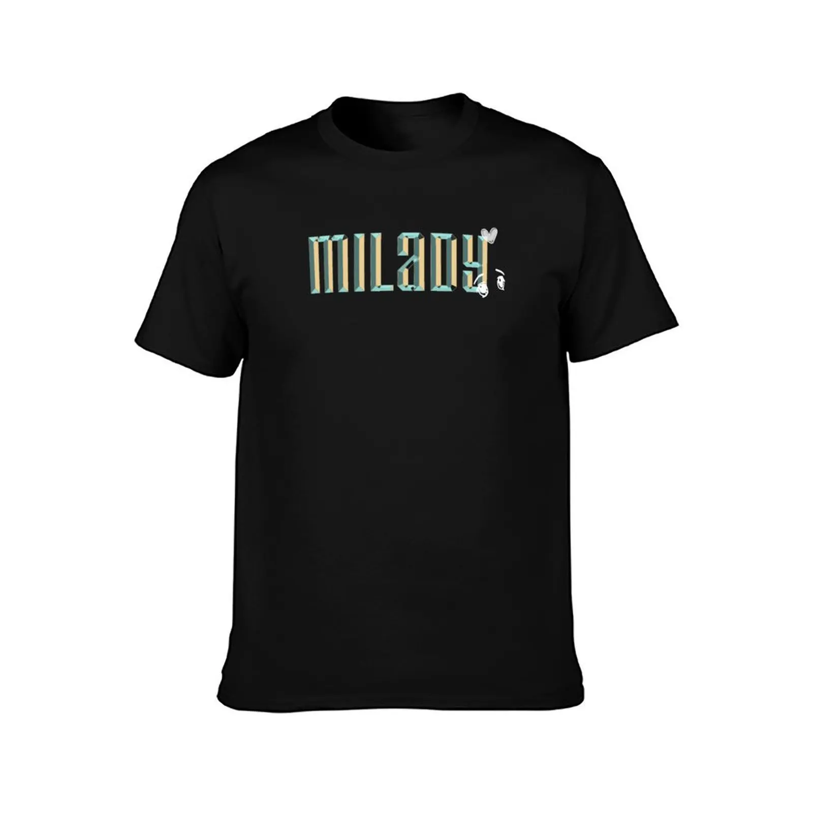 MILADY IN BRONZE T-Shirt Trendy Print Short Sleeve T-Shirt