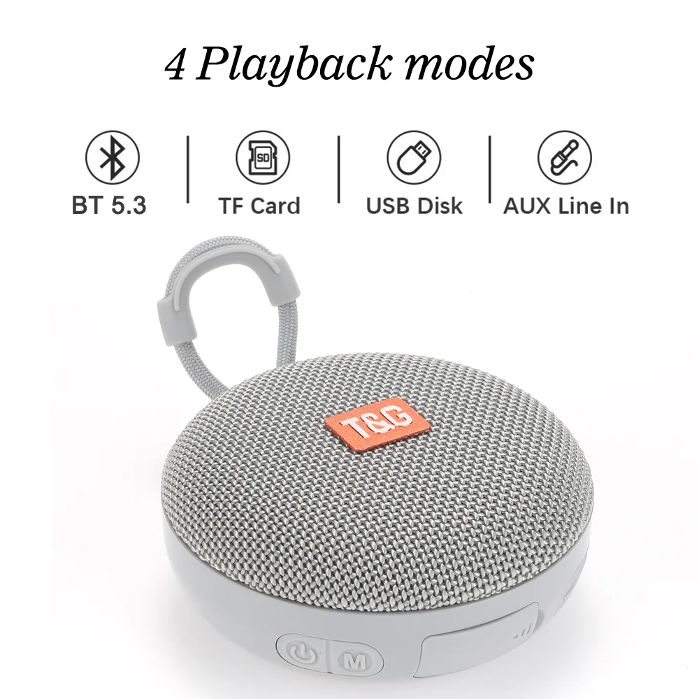 Riding TG352 Bluetooth Speaker Portable Wirelress Mini Music Box Outdoor Fun Camping Hiking For Smart Phone PC Car Tablet