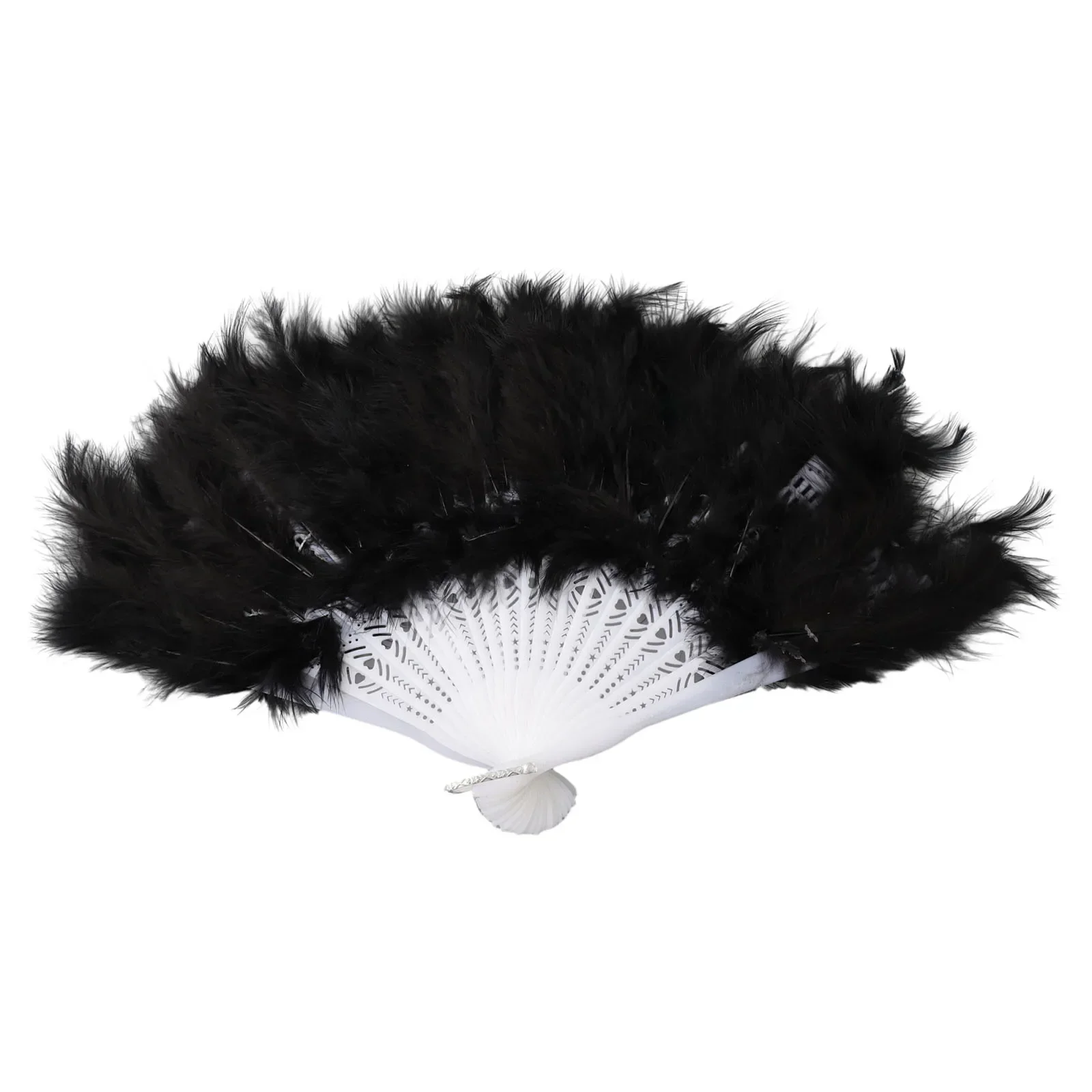 New Feather Fan Feather Fan Ladies Fancy Dress Soft Feather Fan Women's Fancy Dress 20's Feather Flapper Wedding