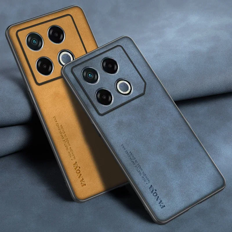 

Casespace For Infinix GT 20 Pro Case PU Leather Phone Case For Infinix GT20 Pro Back Cover Matte Silicone Shockproof Protection