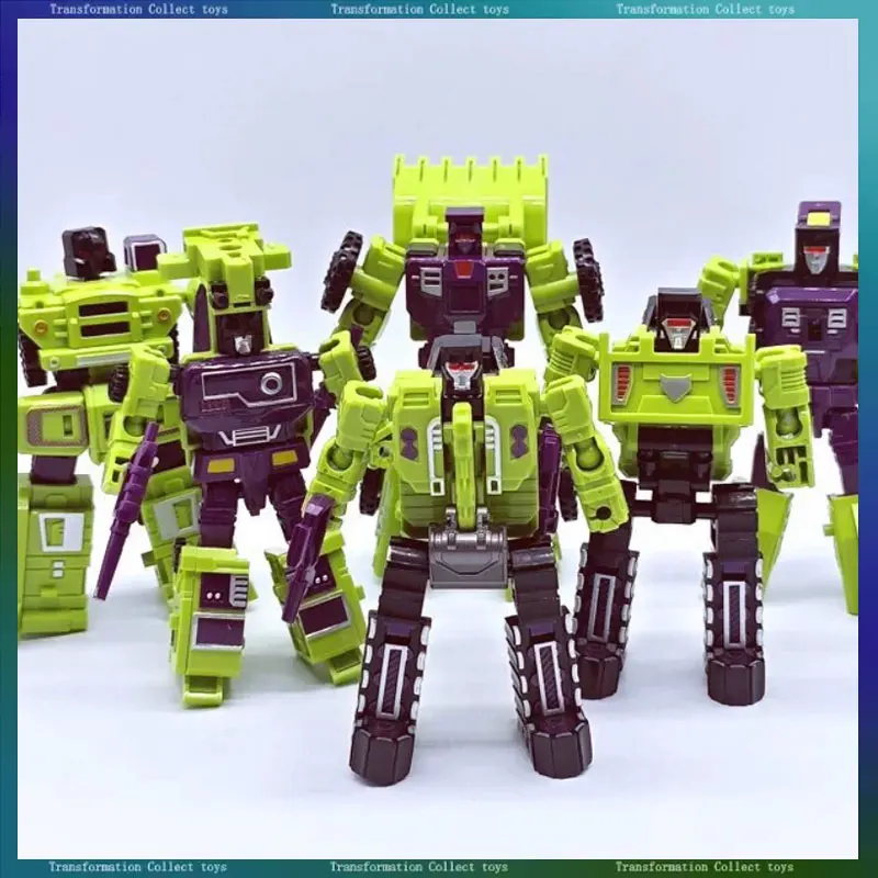 

IN STOCK Transformation Toy GT Hercules 6 in 1 Deformation Engineering Vehicle Excavator Action Statue Model Desk Decora Gifts