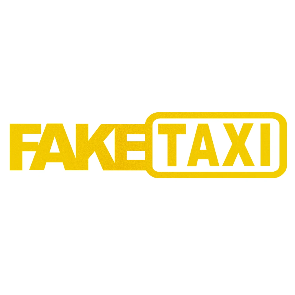 2PCS Car Styling FAKE TAXI Reflective Car Sticker for LADA Granta XRay Kalina Priora Sedan Sport Vesta Cross