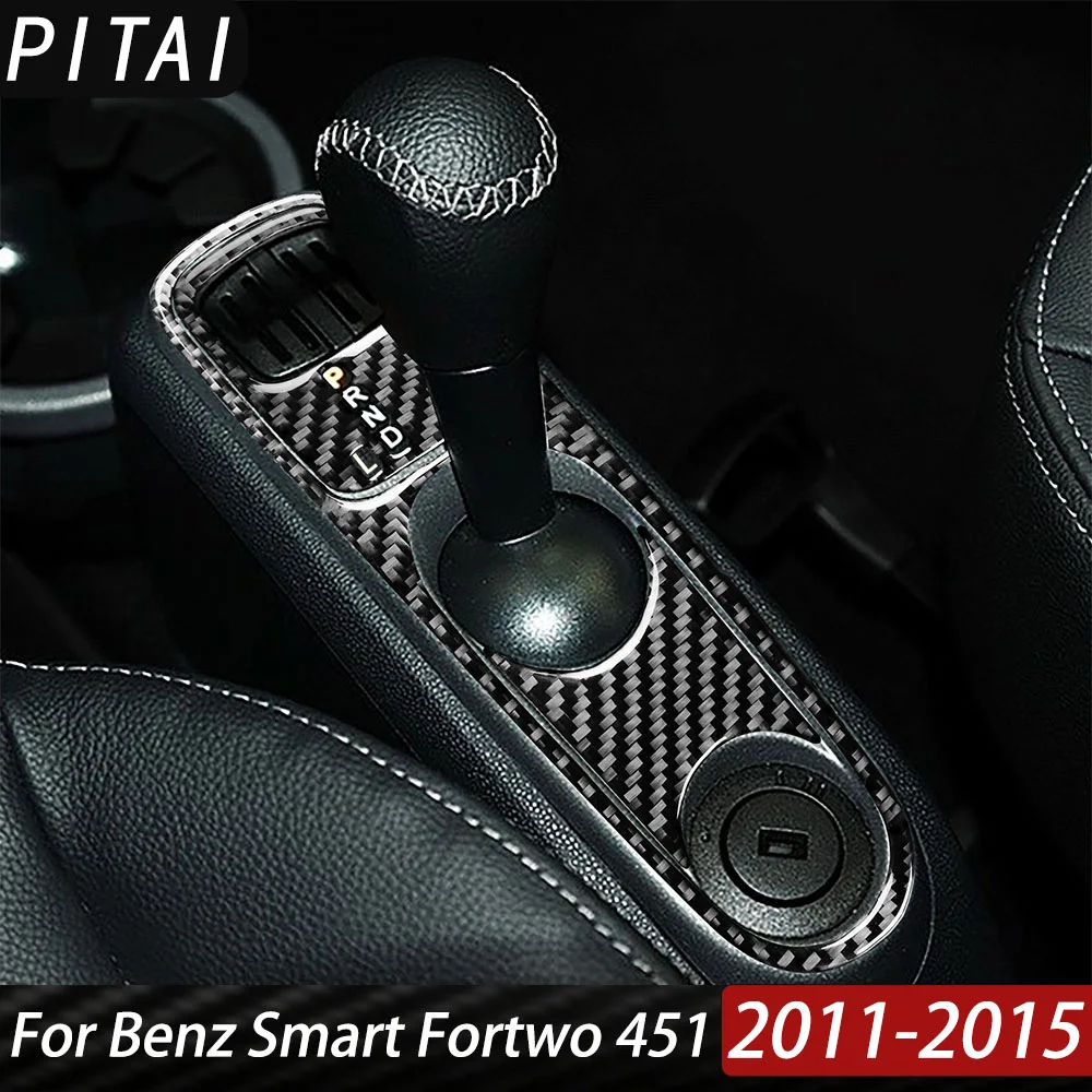 For Benz Smart Fortwo 451 Coupe Cabrio Pure Pulse Passion 2011-2015 Center Console Gear Shift Cup Holder Cover Window Lift