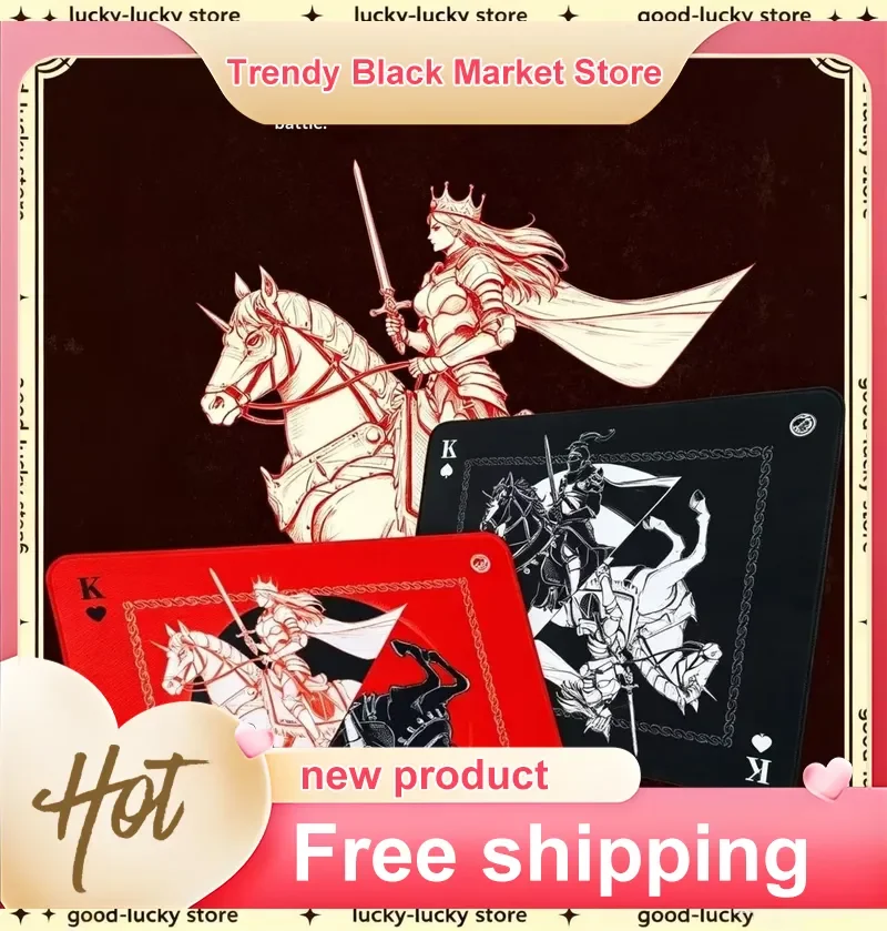 Genuine ATK Battle Rider Mouse Pad Office Mouse Pad Original Illustration For Esports Fps Games Specialized For Valorant Delta