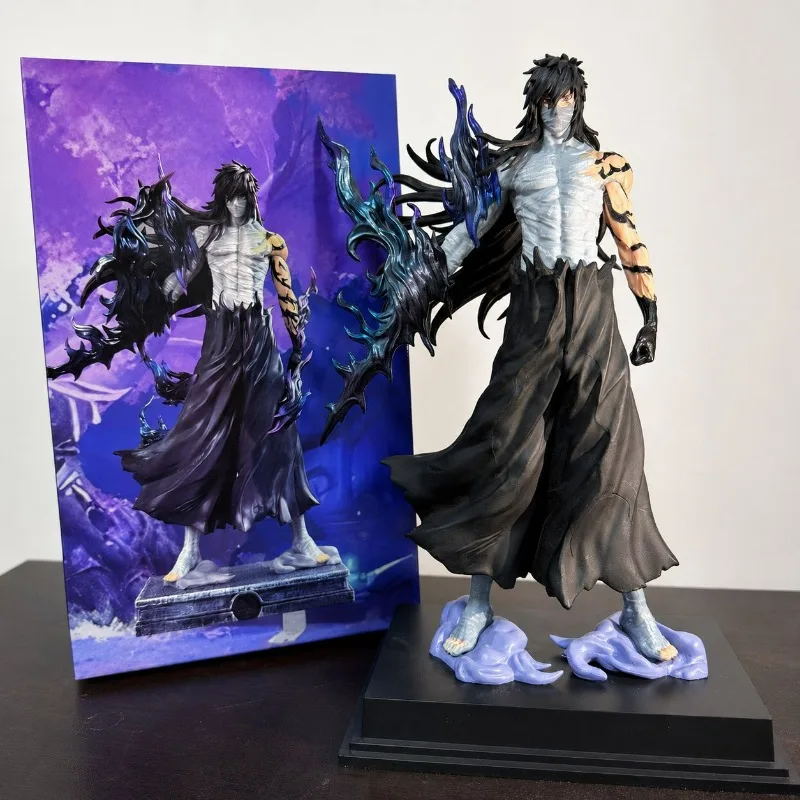 Bleach Mugetsu Kurosaki Ichigo Final Getsuga Tensho Anime Figure Statue 26cm/10.2in PVC Collectible Figurine Desktop Decor Gift