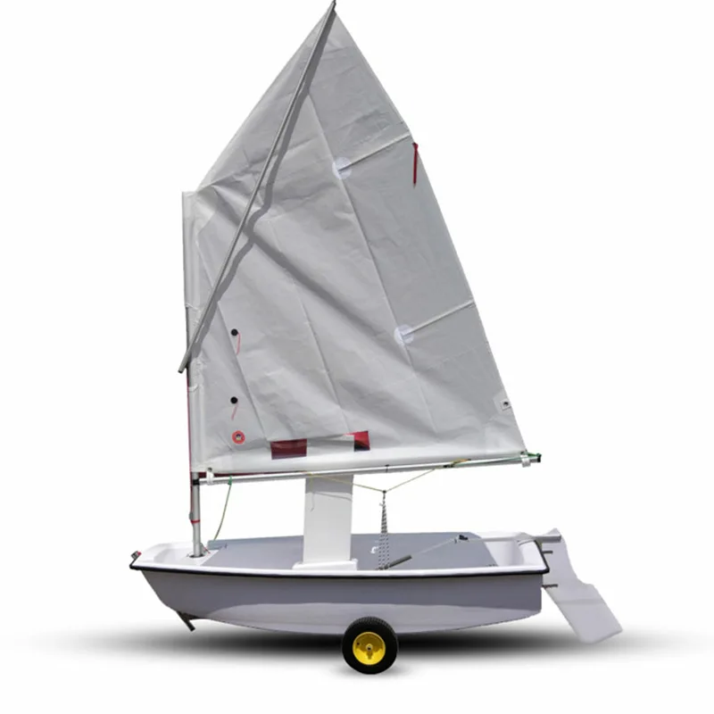 Children's Sailboat Op (Optimistic) Class Race Boat Hard Body Children Amusement Boat