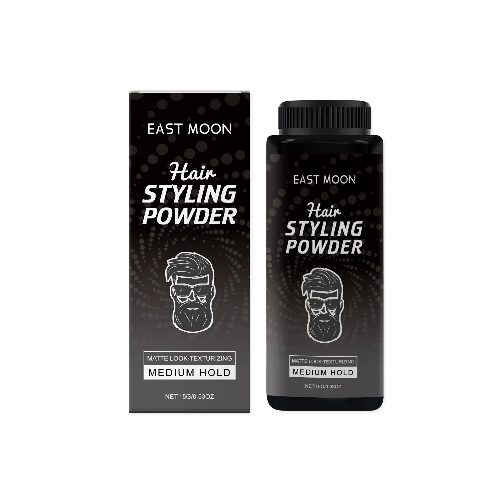 Men's Styling Volumizing Powder Airy No-Wash Oil-Control Matte Natural Styling Powder