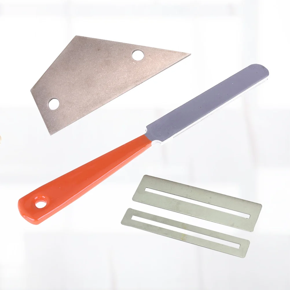 

3pcs Guitar Fret Crowning File Tool Set For Nut Wire Tool Maintenance Repair Kit With Triangular Rule Cushion Polishing Sponge