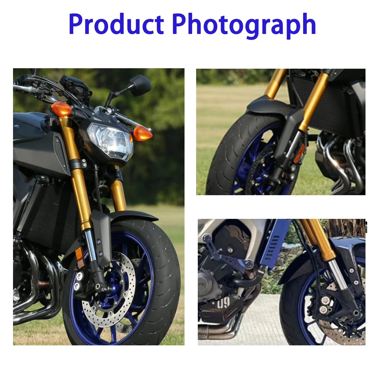 Motorcycle Front Fender Mudguard Fairing For Yamaha MT09 MT-09 mt 09 MT 09 FZ09 FZ-09 2014-2020 Wheel Splash Guard Accessories
