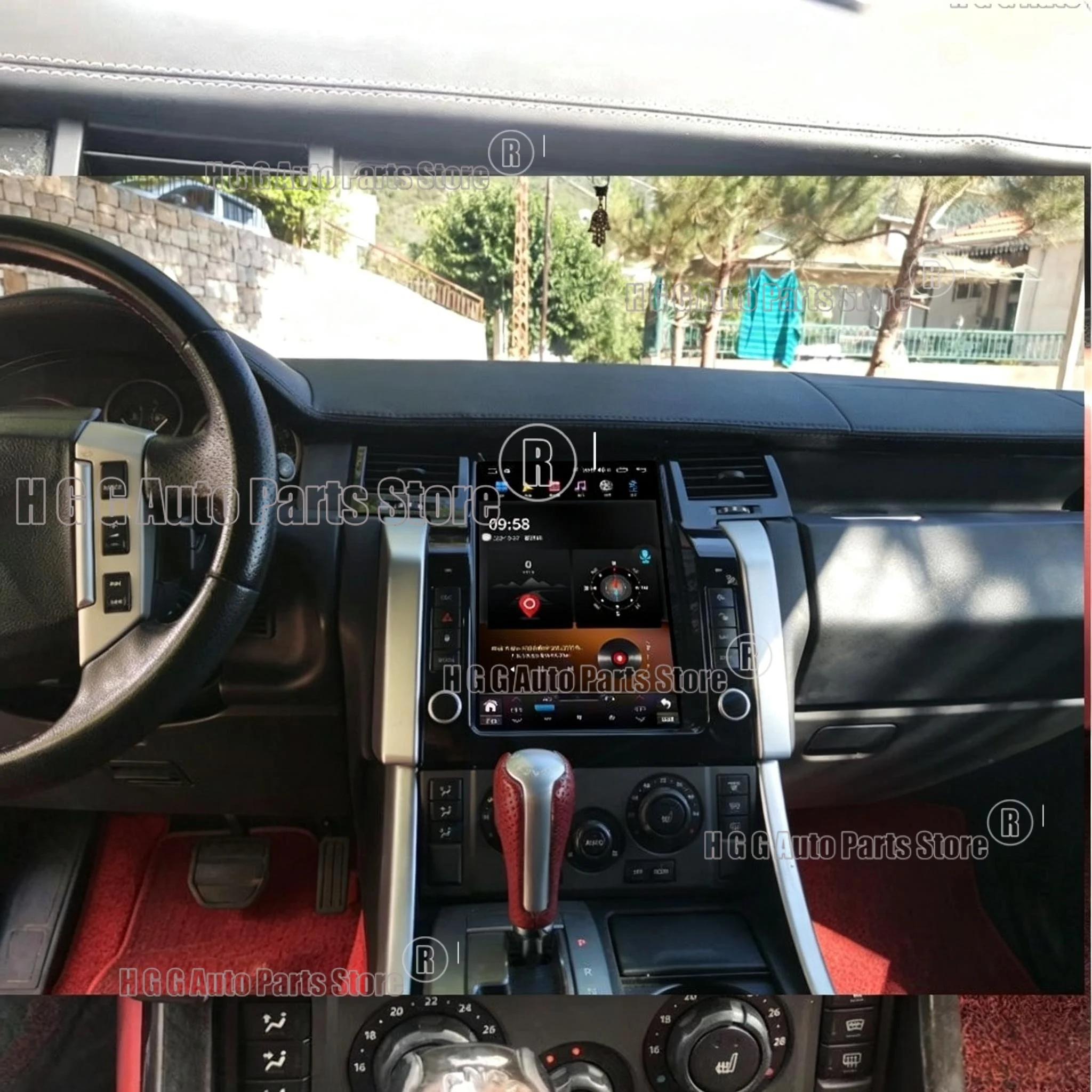 12.1 Inch Radio Display Carplay Android AUTO For Range Rover Sport 2005 2006 -2009 Car GPS Navi Radio Video Players Multimedia
