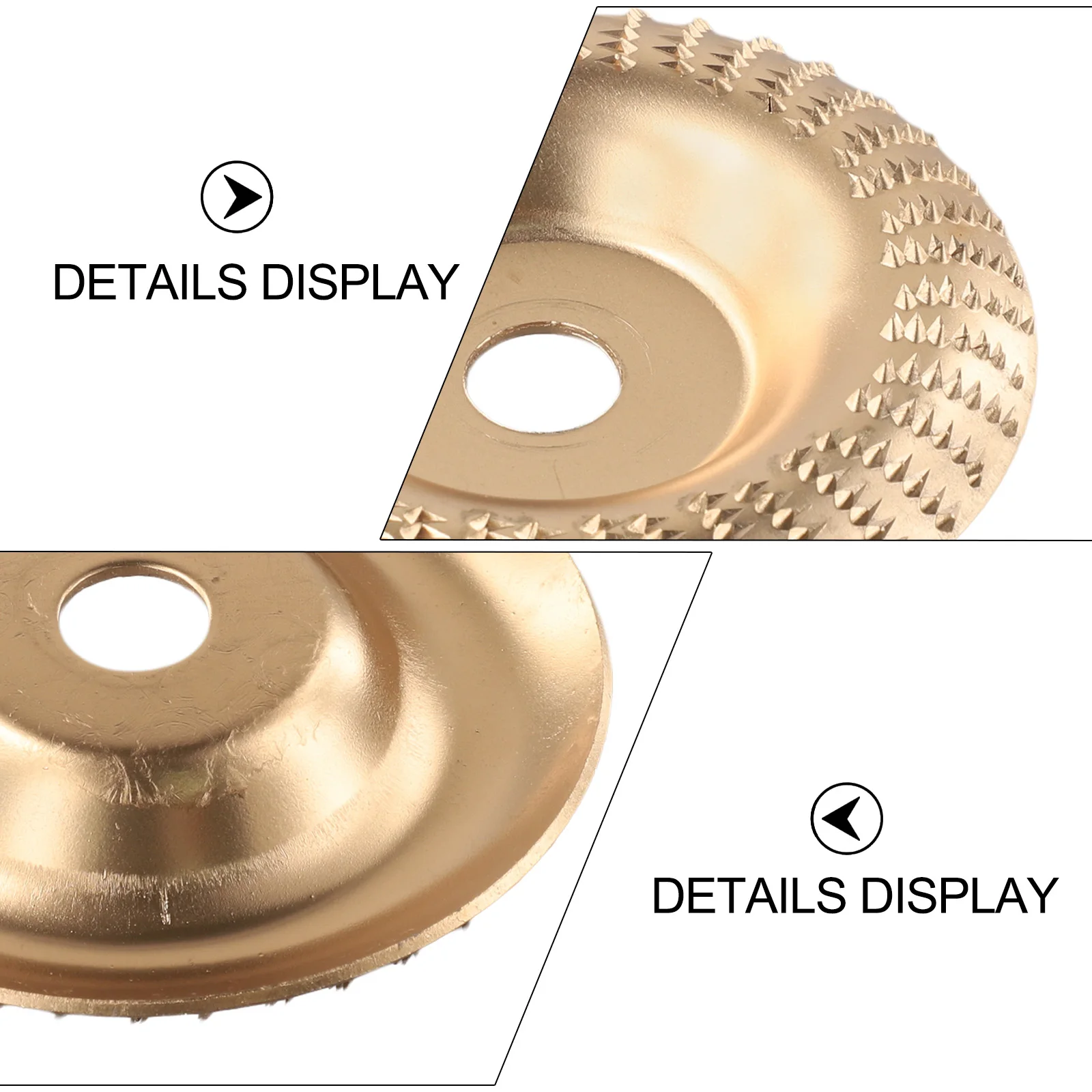Easy To Install Grinding Disc Angle Grinder Disc Golden Plane Grinding Woodworking Grinding For 100 Type Angle Grinder