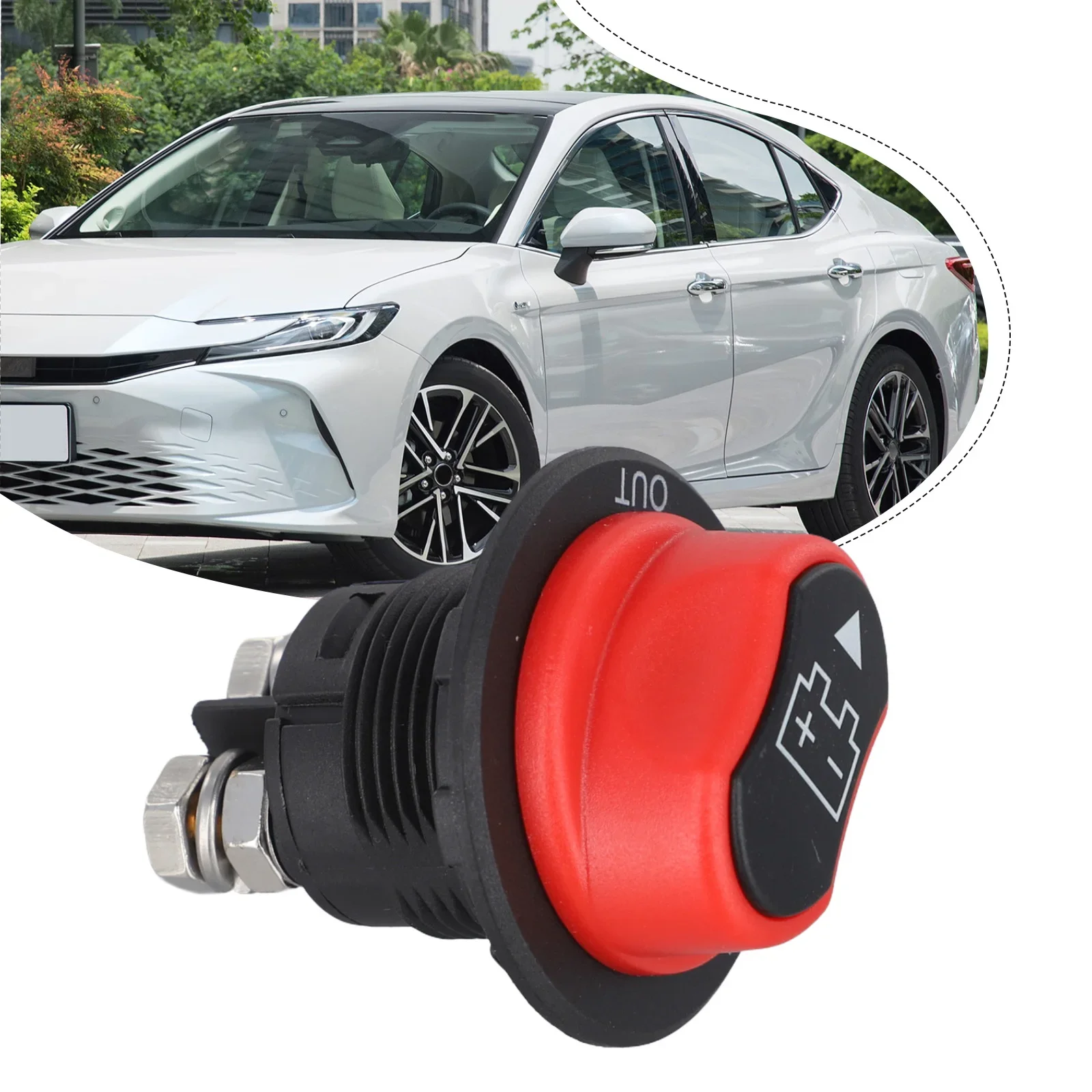 50A/100A Car Battery Switch Isolator Disconnector For Car Knob Marine Motorcycle For Efficient Power Management And Prolonging