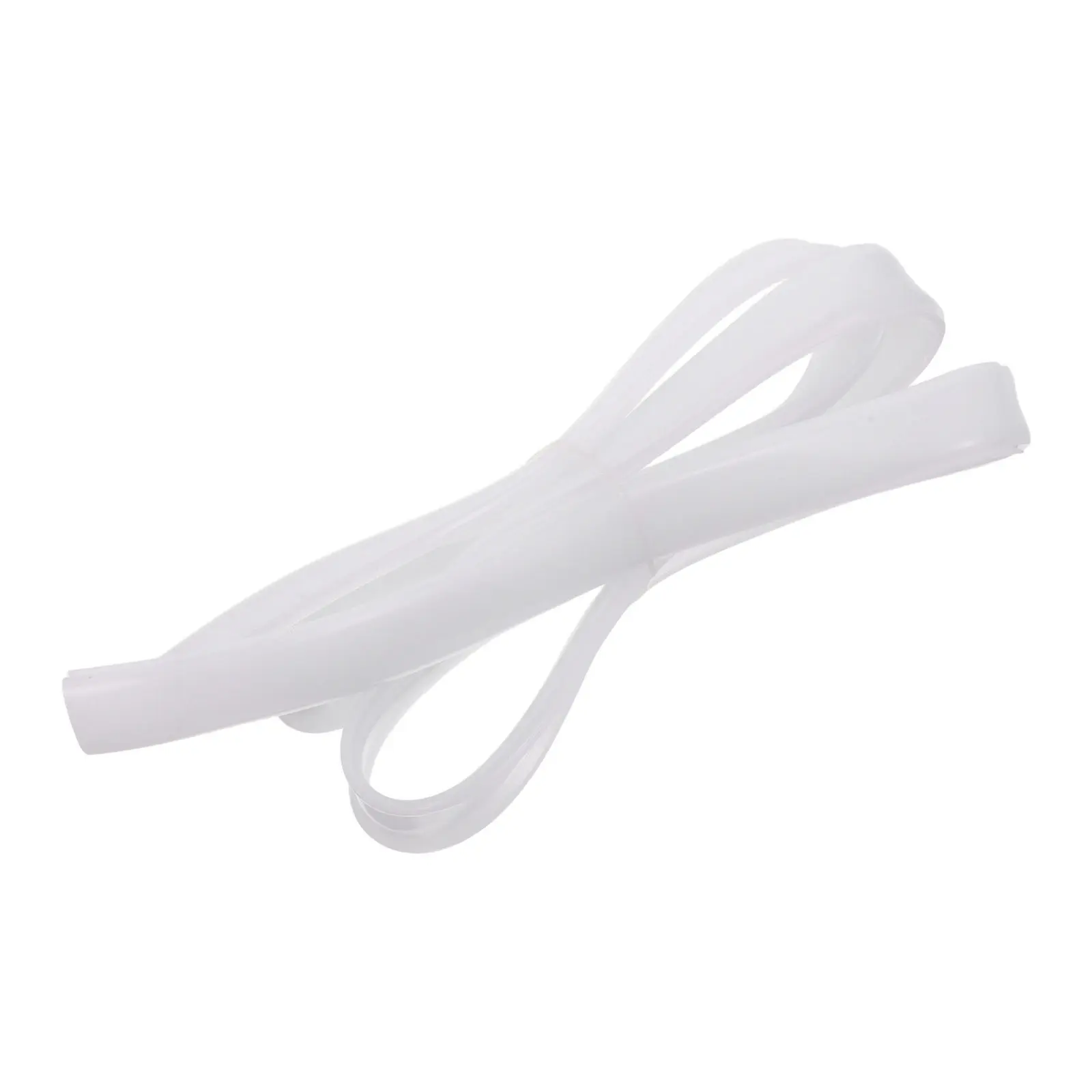 Flexible Silicone LED Channel 15Mm Neon Effect Silicone Diffuser Strip Light Cover Uniform Illumination for Cabinet Shelf