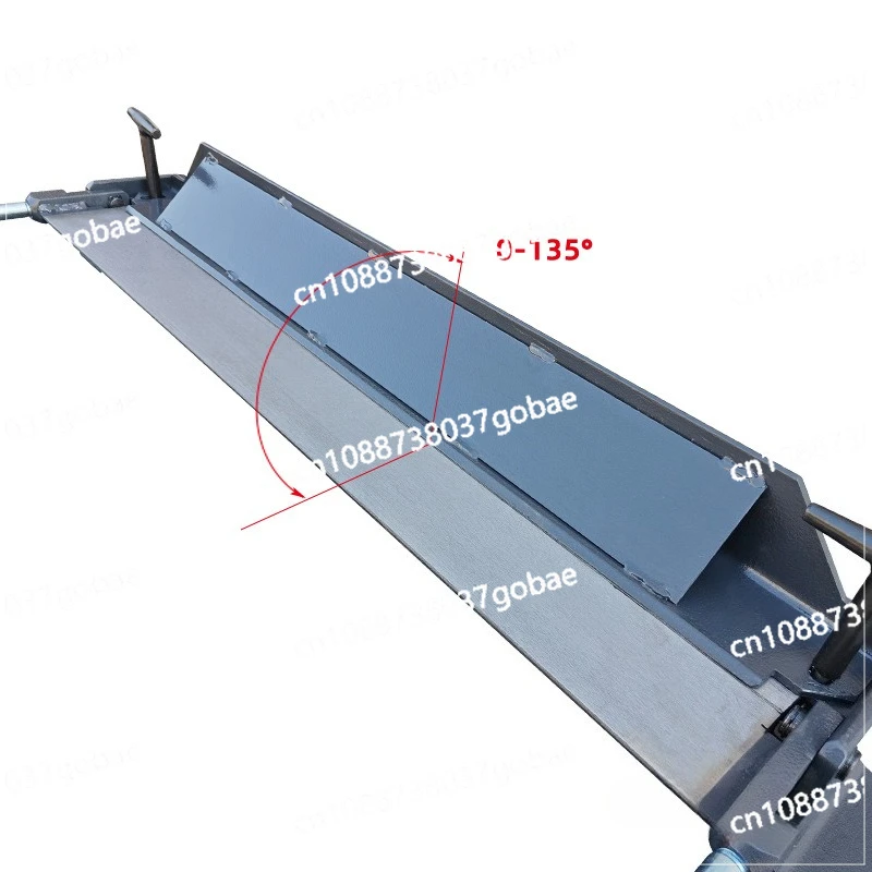 8-Inch small bending machine, which can bend thin plates with a thickness of 1.2mm and a bending angle of 135 °