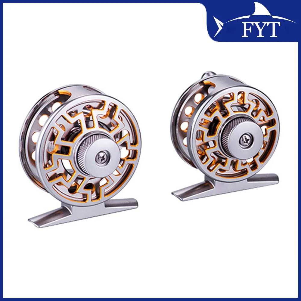 Fly Fishing Reel Aluminum Alloy LK40/50/60 WT 2+1BB Interchangeable For Saltwater And Freshwater Fly Wheel Fishing Accessories