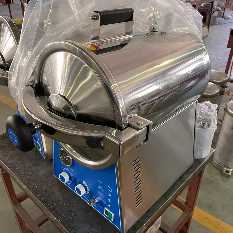 Sterilizzatore a vapore da 24 litri Sterilizzatore per autoclave sterilizzatore a vapore a pressione desktop interamente in acciaio inossidabile 1500W