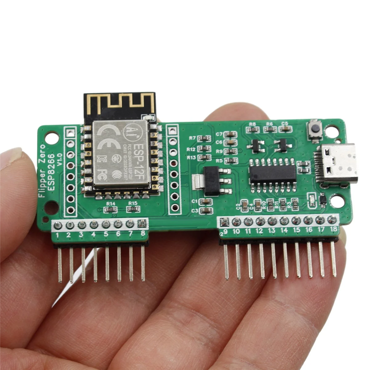 Imagem -04 - Wifi Módulo Development Board para Flipper Zero Esp8266