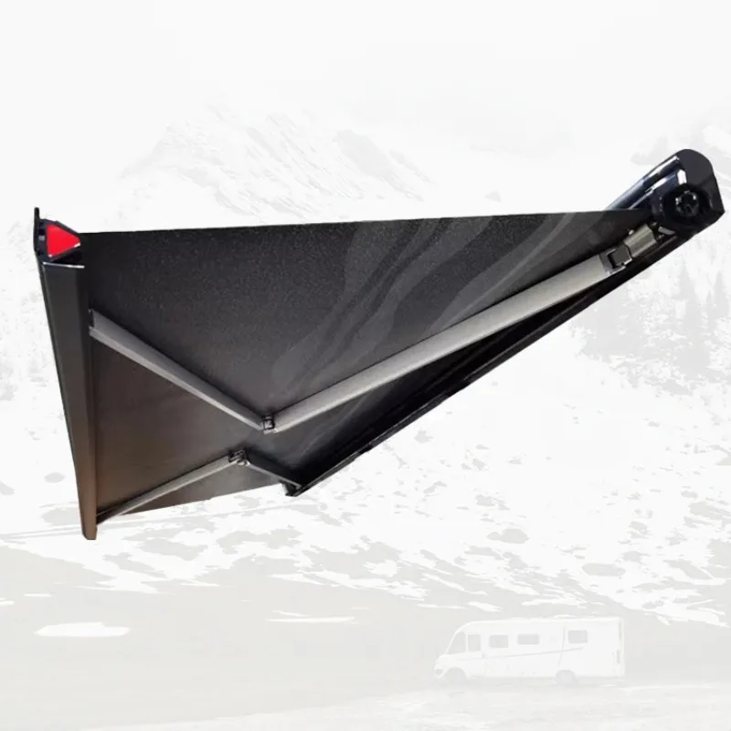 جودة عالية 4*2.5 متر RV المظلة الجديدة المضادة للأشعة فوق البنفسجية متنقل قافلة المظلة عالية الشد مقاوم للماء جزء الجسم