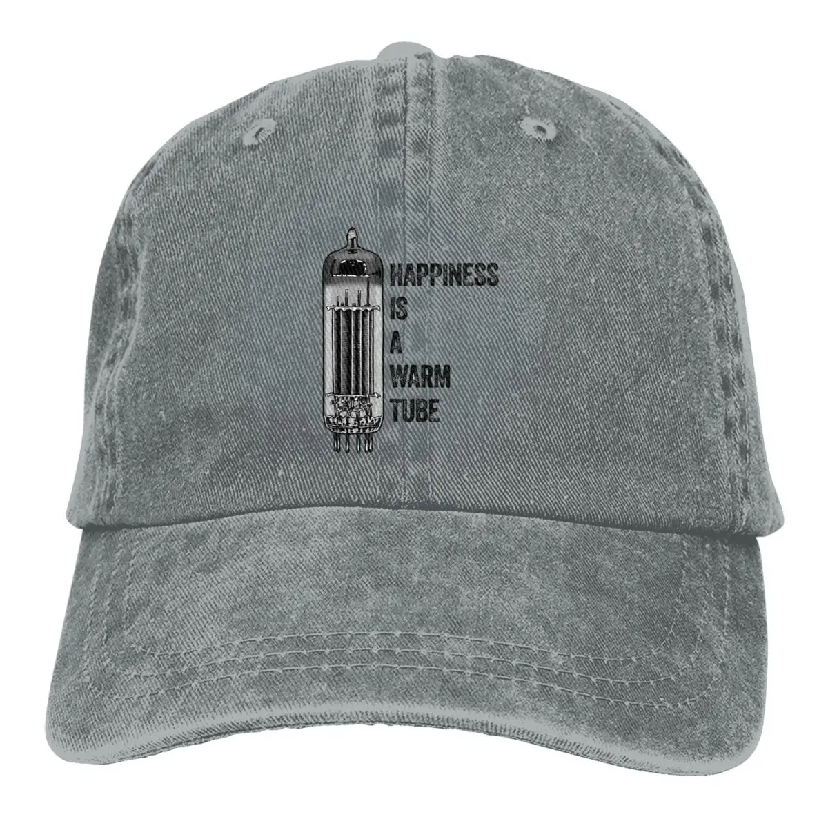 Summer Cap Sun Visor Happiness Is Warm Hip Hop Caps Vacuum Tube Cowboy Hat Peaked Hats