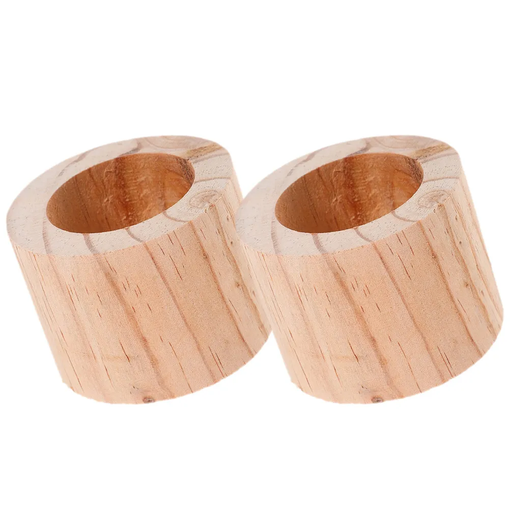 2Pcs Wooden Succulents Pot Mini Rustic Planter Box for Small Plants Bonsai Desktop Flowerpot Garden Balcony Window Sill