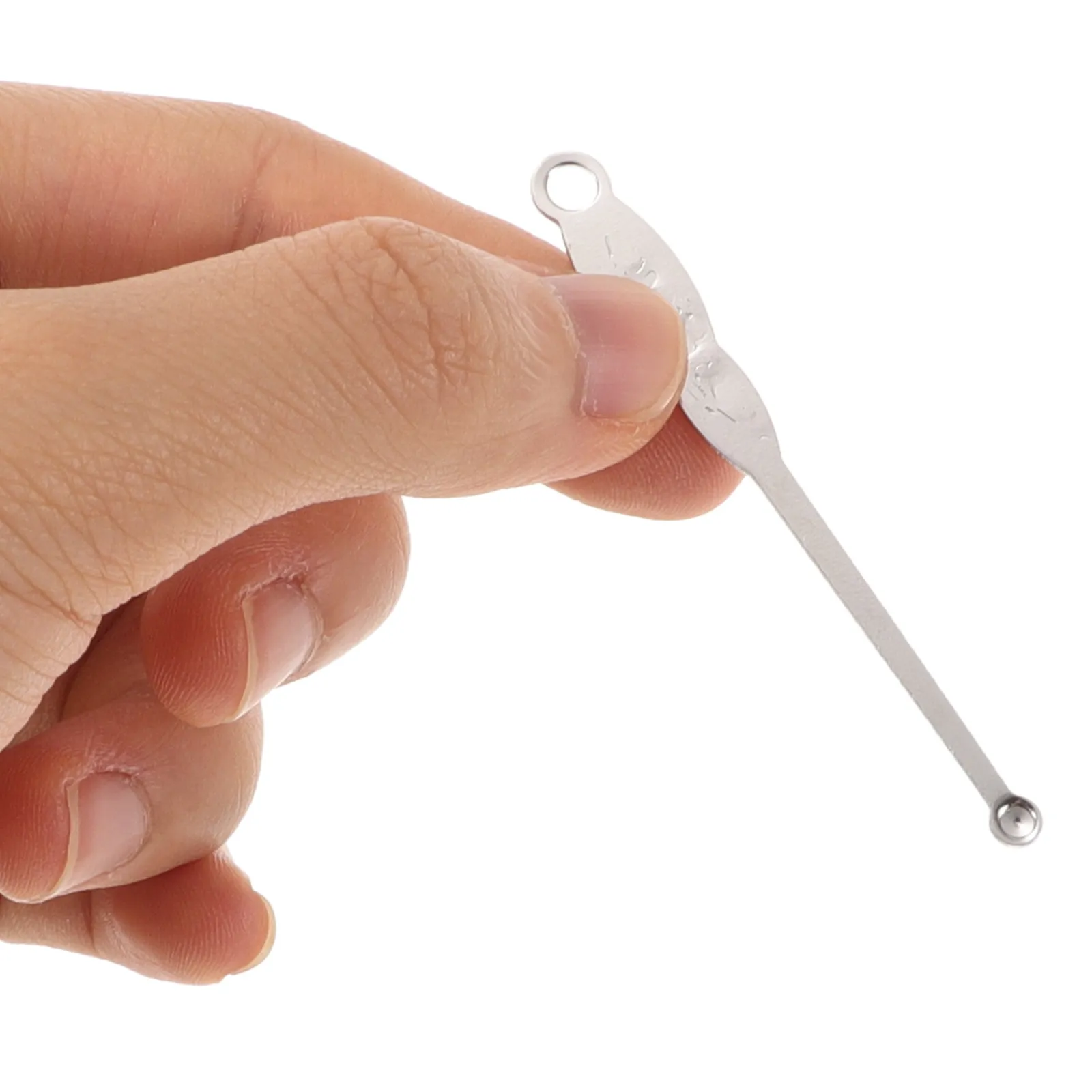 100pcs Stainless Steel Ear Cleaner Wax Removal Spoon Moldable Plugs Binaural Ear Pick Scoop Easy Clean Portable