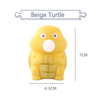 Animal Cute Anti-Stress Ball Decompression Telescopic dinosaur baby blowing bubbles Abraact Soft Sticky Squishi Stress J107