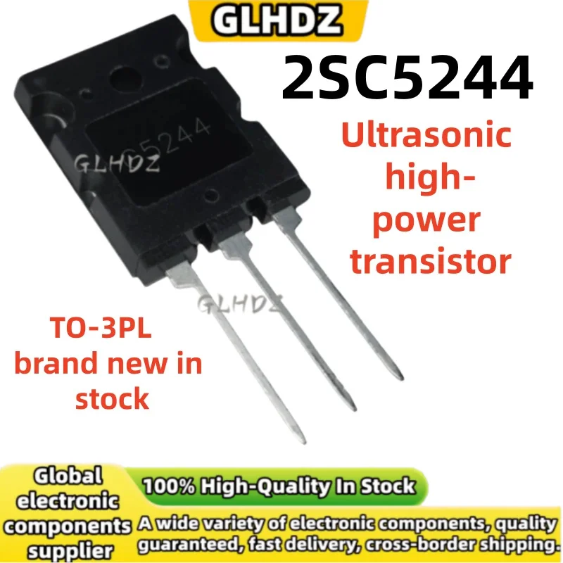 brand new 5-10PCS 2SC5244 C5244 Ultrasonic high-power transistor TO-3PL In the warehouse