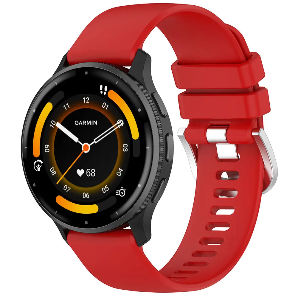 For Garmin Venu4 41mm Silicone Official Watch Band For Garmin Venu 4 45mm Sport Bracelet Wrist Watch Band Correa