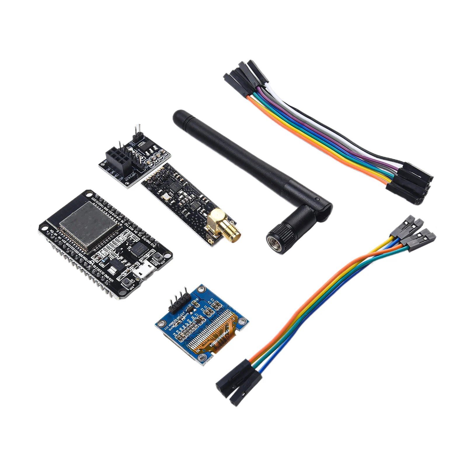 DIY Projects NRF24L01 Antenne DIY Kit Brightness Factors Integrated Antenna Manual Measurement Deviation Metal Material