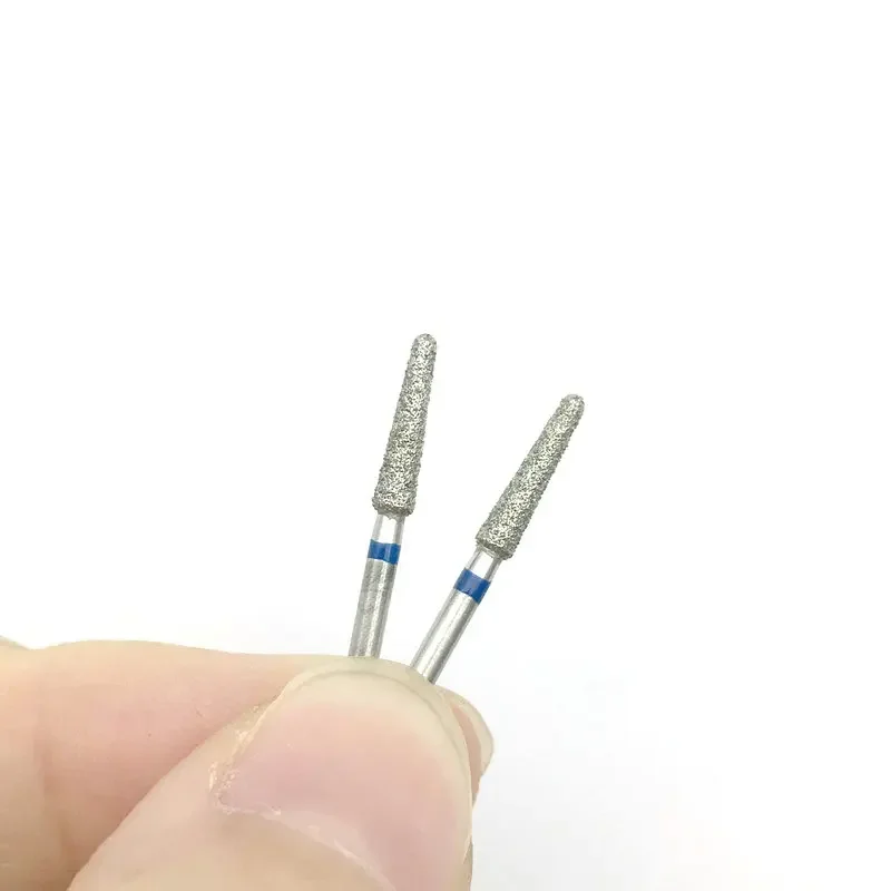 10pcs Dental Lab Diamond Burs Drill Polishing Smoothing Whitening for High Speed Handpiece TR-14