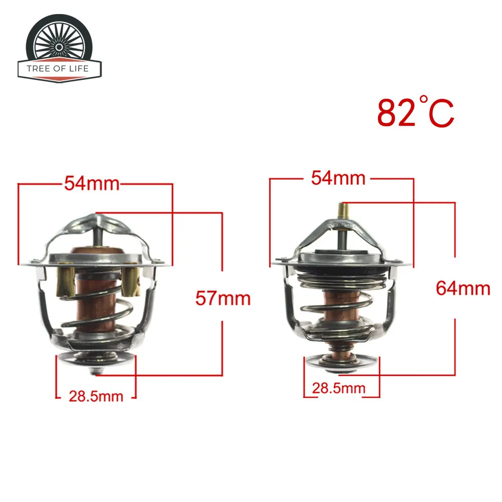 8943928170 8982959210 82 ℃ Engine Coolant Thermostat For Hitachi ZX330 ZAX330 ZAX350 ZAX370 ZX350H CX650 Excavator 6HK1