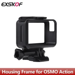 OSMO Action Protective Frame Housing Portable Protective Case Mount ABS Anti-fall Shell for DJI OSMO Action 1 Camera Accessories
