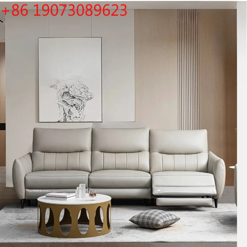 

Двойной электрический диван на стене гостиной, регулируемый