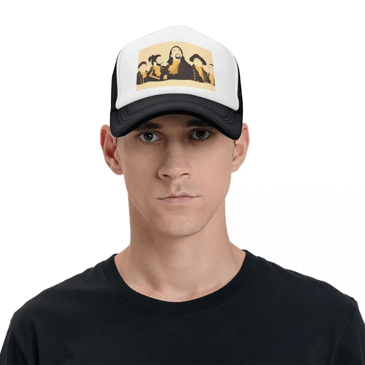 Hamilton Broadway Silhou Cap Casual Mesh Baseball Caps Adjustable Hat Hip Hop Summer Unisex Baseball Hats