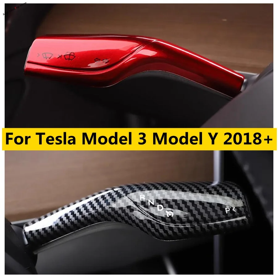 

Transmission Shift Gear Electrical Park Hand Brake Decoration Cover Trim Fit For Tesla Model 3 Model Y 2018 - 2023 Accessories